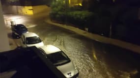 Les villes de Nîmes et Montpellier sous les eaux