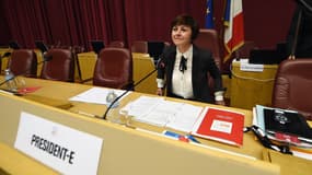 Carole Delga au conseil régional à Toulouse le 4 janvier 2016.
