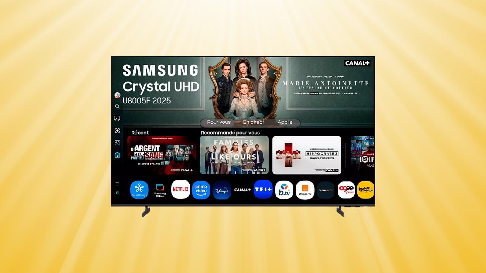 VOUS L'ATTENDIEZ TOUS, LE PRIX DE CETTE SMART TV SAMSUNG EST À SON PRIME AVEC CETTE RÉDUCTION CHEZ BOULANGER