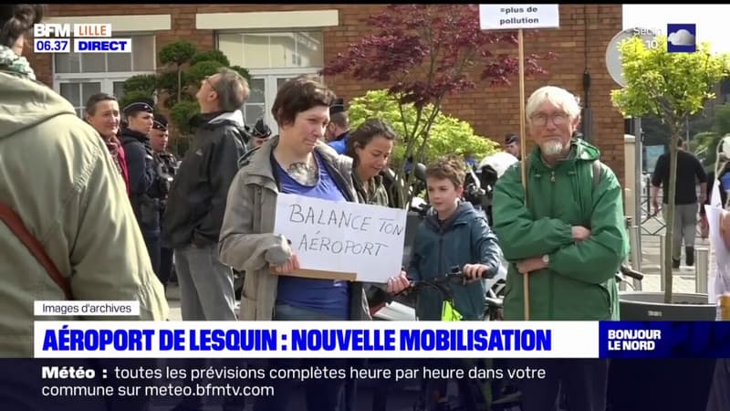 Aéroport de Lille-Lesquin: nouvelle mobilisation des opposants ce mercredi soir