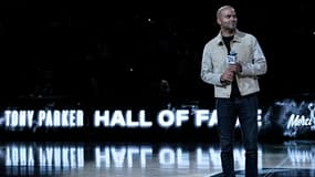 Tony Parker lors de Spurs-Pelicans, le 17 décembre 2023.