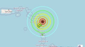 Deux séismes de magnitude supérieure à 5 ont été ressentis en Guadeloupe, le 2 décembre 2023