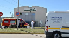 L'attentat a eu lieu sur le site de cette usine dans l'Isère