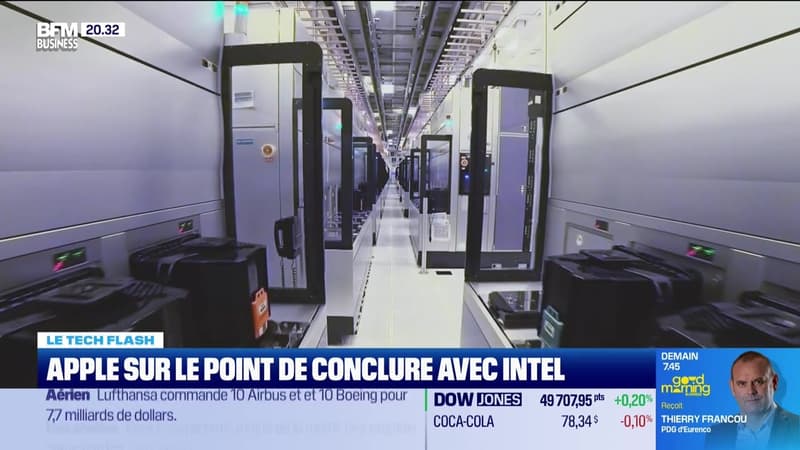 Le Tech Flash : Apple sur le point de conclure avec Intel, par Léa Benaim - 11/05
