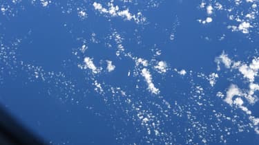 Le deuxième étage de la fusée Falcon 9 de Thomas Pesquet.