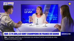 Var: à 14 ans, ils sont champions de France de danse