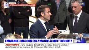 L'entreprise Mathis de Muttersholtz, "un modèle" pour Emmanuel Macron