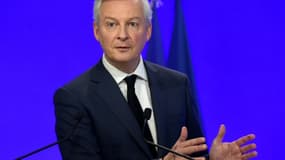 Le ministre de l'Economie Bruno Le Maire, le 5 janvier 2021 à Paris