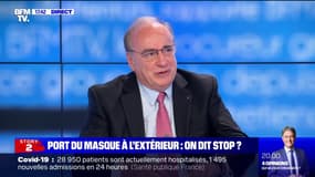 Levée de l'obligation du port du masque à l'extérieur: pour ce médecin, "il ne faut peut-être pas trop précipiter les choses"