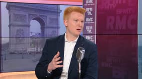 Adrien Quatennens, député LFI du Nord, invité de BFMTV vendredi 28 janvier 2022