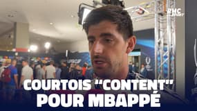 Real Madrid 2-0 Atalanta : Courtois "content pour Mbappé", buteur pour son premier match