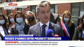 "Je ne laisserai personne diffamer les policiers de la République": Gérald Darmanin réagit à la plainte d'Audrey Pulvar