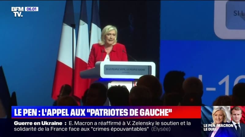 À Avignon, Marine Le Pen tente de séduire les électeurs de gauche