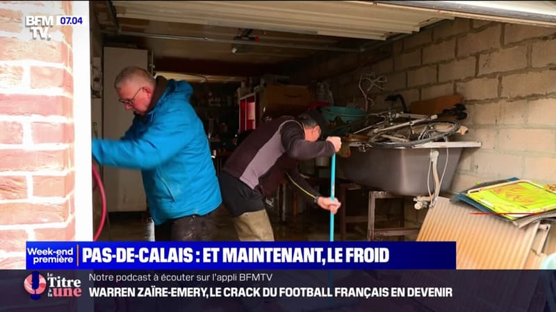 Après les inondations dans le Pas-de-Calais, les habitants redoutent l'arrivée du froid