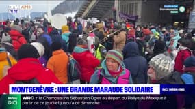 Montgenèvre: plusieurs centaines de personnes réunies pour une maraude solidaire