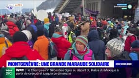 Montgenèvre: plusieurs centaines de personnes réunies pour une maraude solidaire