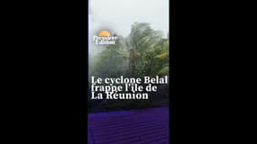 Un habitant de La Réunion raconte le passage du cyclone Belal au sud de l'île