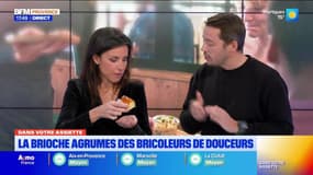 Dans votre assiette du jeudi 9 janvier - La brioche agrumes des Bricoleurs de Douceurs