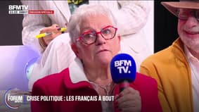FORUM BFMTV - Pour Josiane, retraitée, "on devrait essayer le Rassemblement national une fois et après on pourra critiquer ou juger"