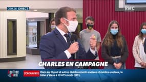 Charles en campagne : Le port du masque en politique - 09/09