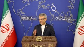 Le porte-parole du ministère des Affaires étrangères iranien, Esmaeil Baghaei, le 28 octobre 2024 à Téhéran