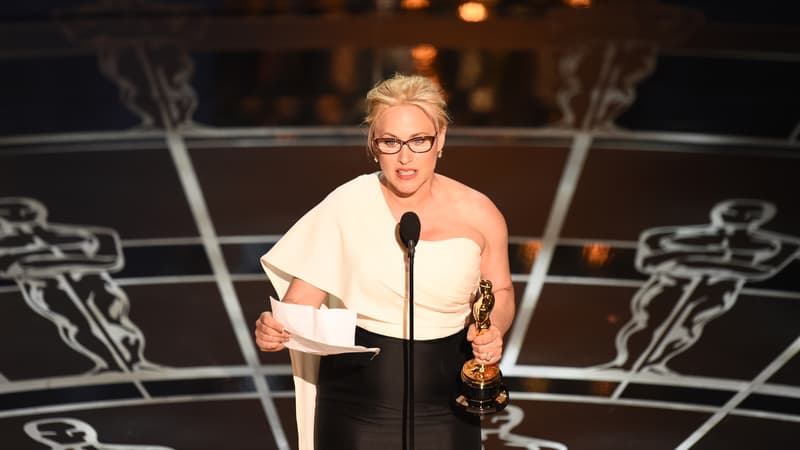 L'actrice américaine Patricia Arquette a livré un discours engagé lors de la dernière cérémonie des Oscars