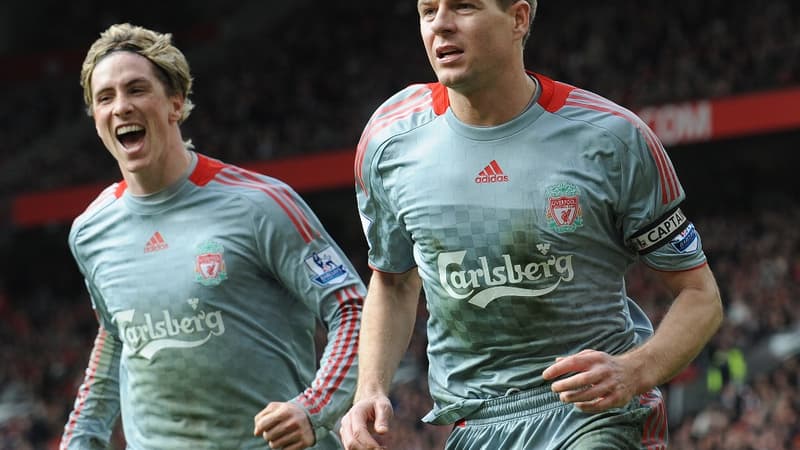 Fernando Torres et Steven Gerrard