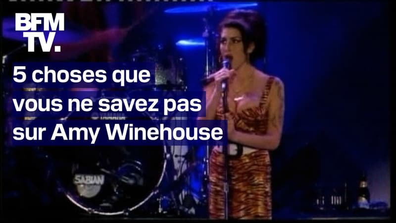 Rap, James Bond, La Reine des neiges...Voici cinq choses que vous ignorez sur Amy Winehouse