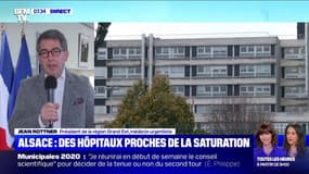 Le président de la région Grand Est alerte sur des cas de "jeunes qui doivent être intubés en urgence" en Alsace