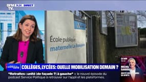 Mobilisation contre la réforme des retraites: à quoi s'attendre dans les écoles?