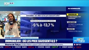 Immobilier: où les prix baissent-ils?