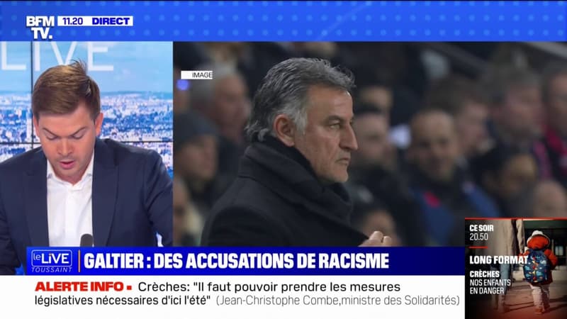 Football: l'actuel entraineur du PSG Christophe Galtier est accusé de racisme