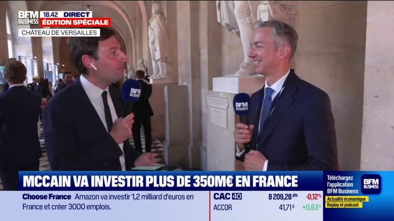 Choose France : McCain Foods annonce un investissement de 350M¬