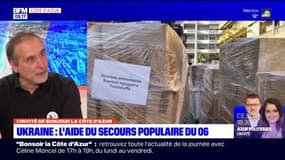 Traducteurs, dons... Jean Stellitano, secrétaire général du Secours Populaire des Alpes-Maritimes, détaille les besoins de l'association pour aider les réfugiés ukrainiens