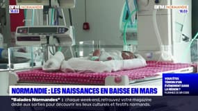 Normandie: les naissances en baisse en mars