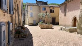 La village du Castellet, dans les Alpes-de-Haute-Provence. 