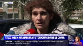 "Il est pacifiste et pas black bloc": la mère d'un des manifestants gravement blessés à Sainte-Soline témoigne