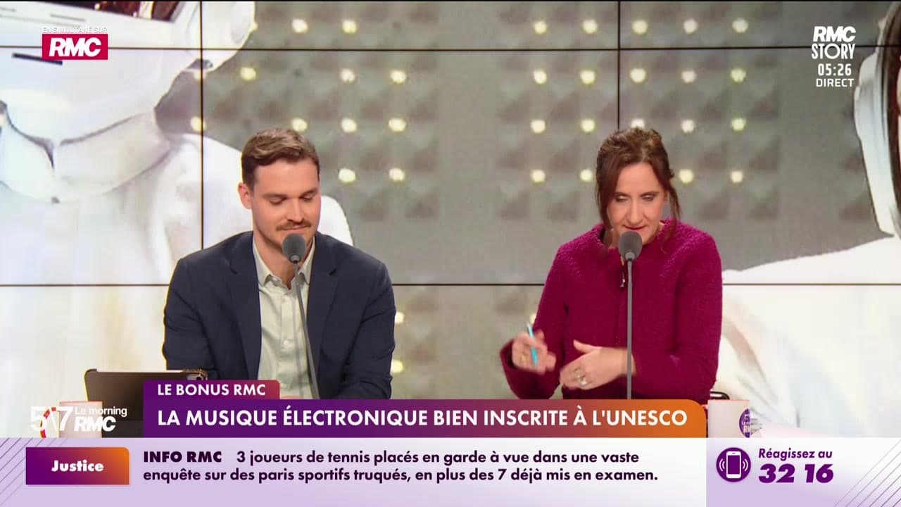 Ecouter Rmc Le bonus RMC : La musique électronique bien inscrite à l'Unesco - 19/12
