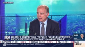 Alain Roumilhac (ManpowerGroup France) : Baisse de 11% des intentions d'embauches au T3 - 09/06