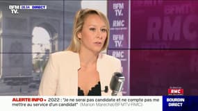 "Marine Le Pen ne peut pas gagner seule": Marion Maréchal était sur RMC