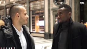 Mohamed Bouhafsi et Blaise Matuidi