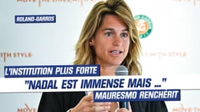 Tennis : "Nadal est immense mais Roland-Garros l'est encore plus" renchérit Mauresmo