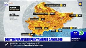 Alpes-Maritimes: des températures printanières en novembre