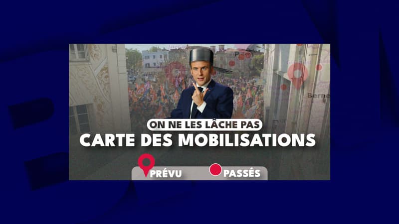 L'association Attac a créé une carte interactive des mobilisations en vue des déplacements de ministres