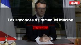 Coronavirus: les annonces d'Emmanuel Macron