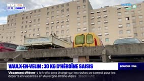 Près de 30 kilos d'héroïne et des armes saisis à Vaulx-en-Velin