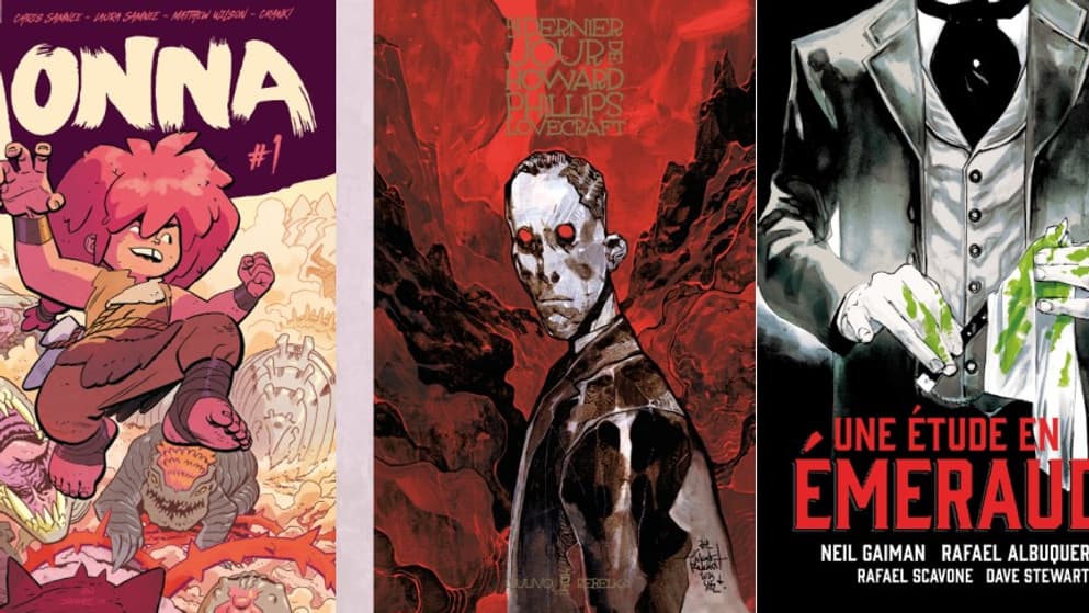 Couvertures de comics édités par 404 Comics et Black River