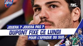 XV de France : Dupont fixé ce lundi pour le quart contre l'Afrique du sud