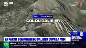 La partie sommitale du Galibier ouvre à midi 