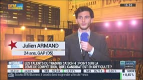 Les Talents du Trading, saison 4: Julien Armand est en mauvaise posture - 05/11